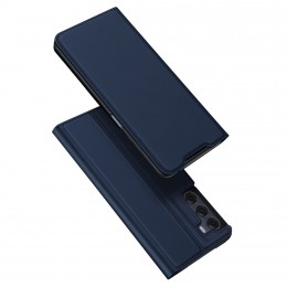 DuxDucis-TelefoonhoesjegeschiktvoorMotorolaMotoG2005G-SkinProBookCase-DonkerBlauw
