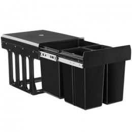 tectakeInbouwprullenbakAshlyn3-voudigescheiding31Ltelescooprails