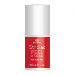 AlessandroStriplacPeelOrSoak123RubyRed8ml