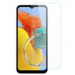 Case2go-ScreenprotectorgeschiktvoorSamsungGalaxyM14-CaseFriendly-GehardGlas-Transparant