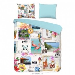 PuredekbedovertrekSemra-multikleur-240x220cm