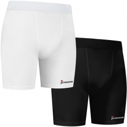 GladiatorSportsCompressiebroekliesbroek-HerenInZwartenWit