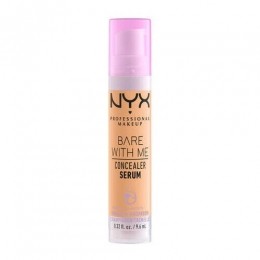 NYXProfessionalMakeupBareWithMeConcealerSerum06Tan96ml