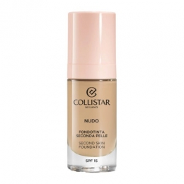 CollistarNudoSecondSkinFoundationSPF152GBeigeDorato30ml