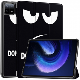 Case2go-TablethoesgeschiktvoorXiaomiPad6Pad6Pro-Tri-FoldBookCase-AutoWakeSleepfunctie-DontTouchMe