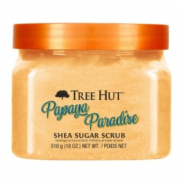 TreeHutPapayaParadiseSheaSugarBodyScrub510gram