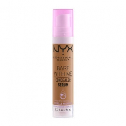NYXProfessionalMakeupBareWithMeConcealerSerum09DeepGolden96ml