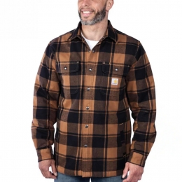 CarharttRelaxedFitHeavyweightFlannelSherpaCasualVestHerenS