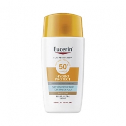 EucerinSunHydroProtectUltraLightTintedFluidSPF50Medium