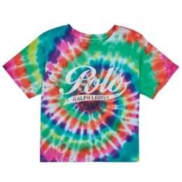 T-shirtKorteMouwPoloRalphLaurenCROPTEE-KNITSHIRTS-T-SHIRT