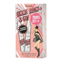 BenefitGimmeBrowGoBrowVolumizingFiberGelSet3NeutralLightBrown6gram