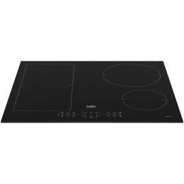 BekoHII64200SFMTInbouwinductiekookplaatZwart