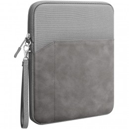 Case2go-Laptopsleeve97Inch-Laptopsleeve-MetKoort-Voorvak-Waterafstotend-DonkerGrijs