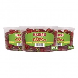 3xHariboHappyCherries150stuks