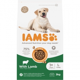 IAMSDogAdultLargeLam3kg