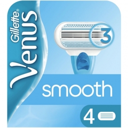 GilletteVenusSmoothScheermesjes4Stuks