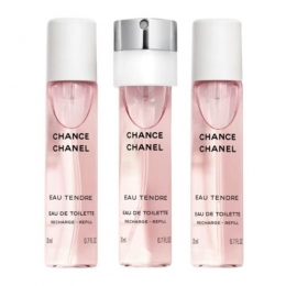 ChanelChanceEauTendreEaudeToiletteRefill3x20ml
