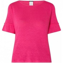 T-shirtKorteMouwPennyblackradicefucsia