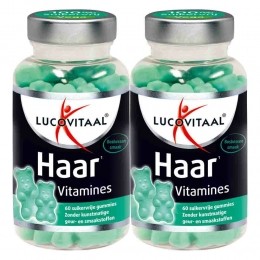 GratisVerzending2xLucovitaalGummiesVitamineHaar60Gummies