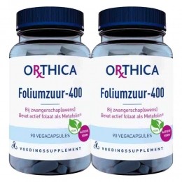 GratisVerzending2xOrthicaFoliumzuur-40090tabletten
