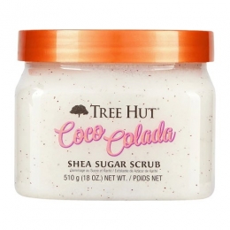 TreeHutCocoColadaSheaSugarBodyScrub510gram