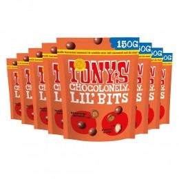 8xTonysChocolonelyLilBitsMelkKaramelZeezoutCookieMix40gr