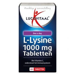GratisVerzending3xLucovitaalL-Lysine1000mg60tabletten