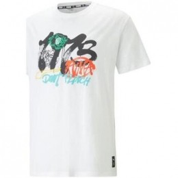 T-shirtKorteMouwPuma539237showcaseteebianco