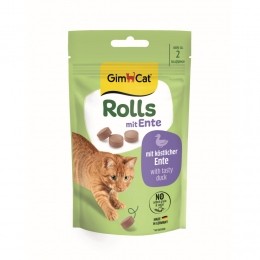 8xGimCatRollsKattensnackEend40gr