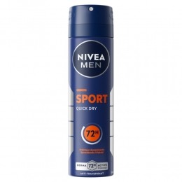 3xNIVEAMenDeodorantSpraySport150ml