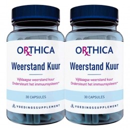 GratisVerzending2xOrthicaWeerstandKuur30capsules