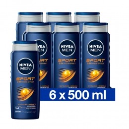 6xNIVEAMenDouchegelSport500ml