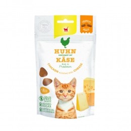 12xGimCatCrunchyKattensnackKipKaas50gr
