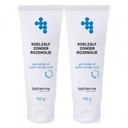 2xBipharmaKoelzalfZonderRozenolie100gr