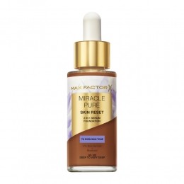 MaxFactorMiraclePure2in1SkinResetSerumFoundationDeeptoVeryDeep30ml