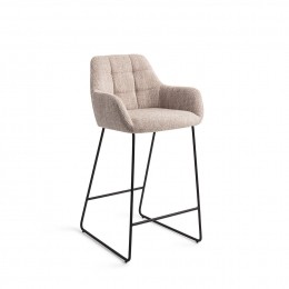 JesperHomeBarkrukNotoSlideBlack-BiscuitBeachzithoogte65cm
