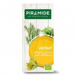 6xPiramideKruidentheeBioVenkel20stuks
