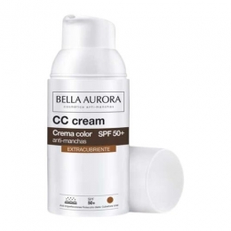 BellaAuroraCremaColorAnti-manchasCCcreamDarkTone30ml