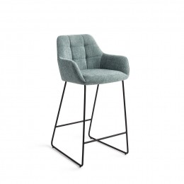 JesperHomeBarkrukNotoSlideBlack-RealTealzithoogte65cm