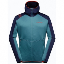 FleeceJackLaSportivaSessionTechHoodyML70643642DeepSeaHurricane
