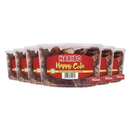 6xHariboHappyCola150stuks