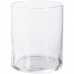 WaterglasHammeredTransparant370ml