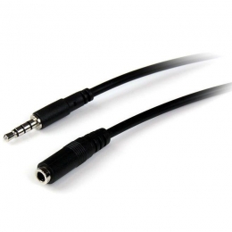StarTech35mm4-poligeHeadsetverlengkabel2m
