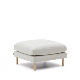 KaveHomeHockerDebraNaturelpootChenille-Beige