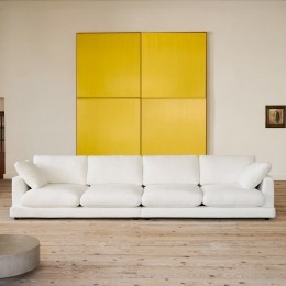 KaveHome6-zitsBankGalaChenille390cm-Wit