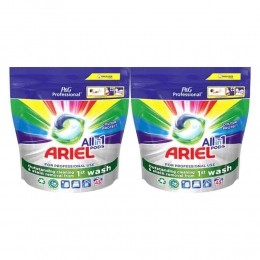 2xArielWasmiddelAll-in-1PodsColorProtect45stuks