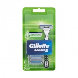 GilletteGilletteSensor3SensitiveScheermesjes-6Mesjes
