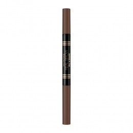 2xMaxFactorRealBrowFillShapeWenkbrauwpotlood02SoftBrown1gr