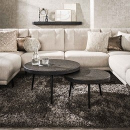 LifestyleFurnRondeSalontafelMazenLiquidmetalSetvan2stuks-Ferrometallic