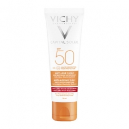VichyCapitalSoleilAnti-Aging3-in-1ZonbeschermingSPF50